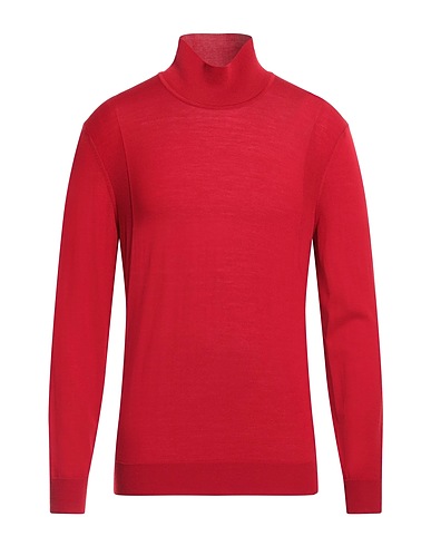 DUNHILL Polo neck Red 100% Wool