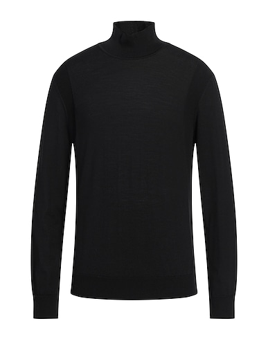 DUNHILL Turtleneck NERO 100% Wool