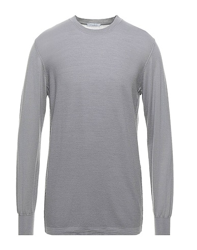 PAOLO PECORA Jumper Grey 100% Wool