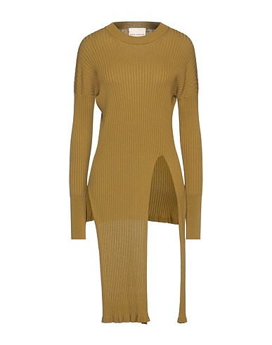 ERIKA CAVALLINI Jumper Military green 65% Viscose, 35% Polyamide