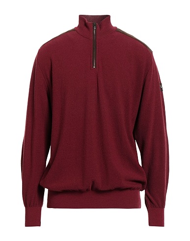 PAUL & SHARK Sweater Burgundy 100% Virgin Wool