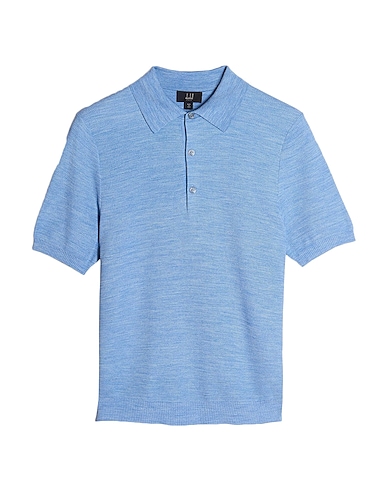 DUNHILL Sweater Sky blue 100% Tussah silk
