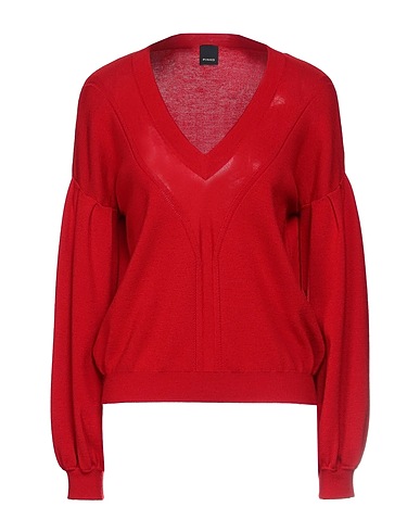 PINKO Pullover Rosso 100% Lana