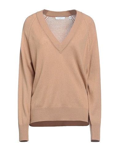 EQUIPMENT Cashmere jumper Light brown 100% Cashmere