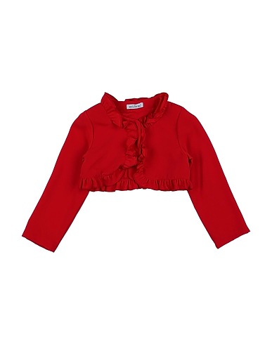 MEILISA BAI Shrug Red 97% Polyester, 3% Elastane