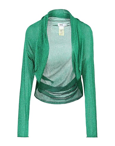 KATE BY LALTRAMODA Cardigan Green 80% Viscose, 10% Polyester, 10% Polyamide