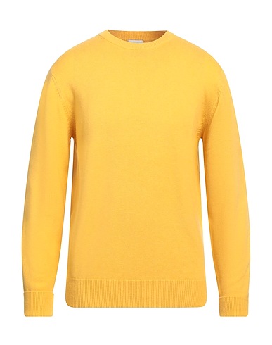 ASPESI Pullover Giallo ocra 100% Lana