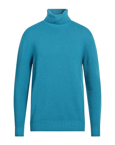 120% LINO Turtleneck Azure 50% Cashmere, 50% Virgin Wool