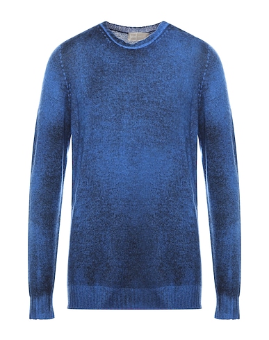120% LINO Pullover Blau 50% Kaschmir, 50% Schurwolle
