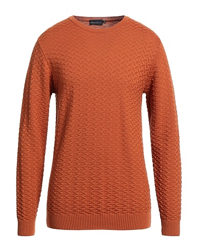 LUCA BERTELLI Pullover Marrone 50% Lana, 50% Acrilico
