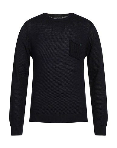 SIMON VENÄJÄN Sweater Midnight blue 100% Merino Wool