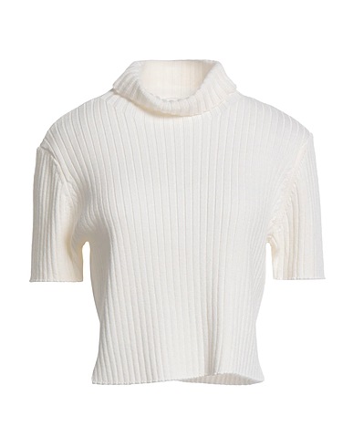 STAUD Cuello alto Marfil 50% Lana Merina, 50% Acrílico