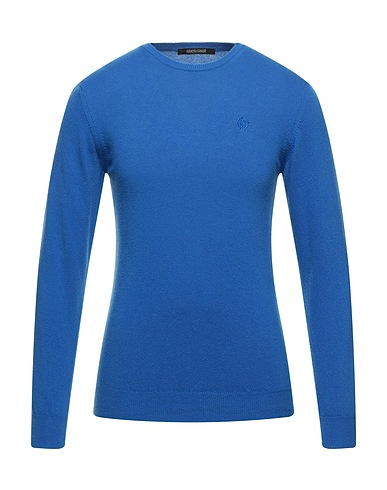 ROBERTO CAVALLI Sweater Blue 90% Wool, 10% Cashmere