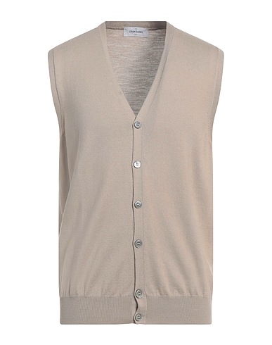 GRAN SASSO Cardigan Beige 100% Lana Vergine