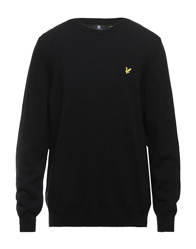 LYLE & SCOTT Sweater VINTAGE Black 80% Wool, 20% Polyamide