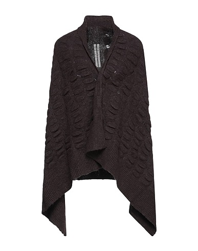 RICK OWENS Strickjacke Dunkelbraun 45% Baby alpakawolle, 23% Polyamid, 15% Modal, 15% Baumwolle, 2% Elastan