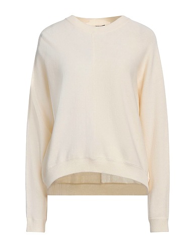 ASPESI Pullover Elfenbein 100% Wolle