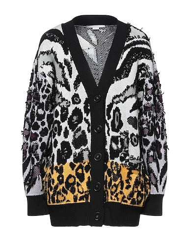 STELLA McCARTNEY Cardigan Noir 56% Laine vierge, 44% Coton