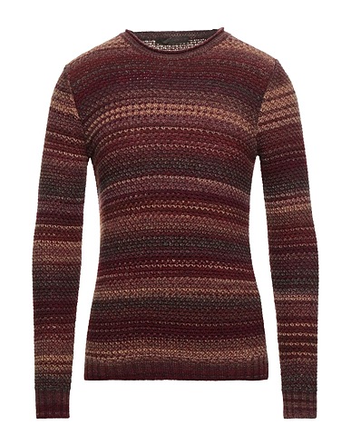 JEORDIE'S Jumper Brick red 53% Merino Wool, 47% Acrylic
