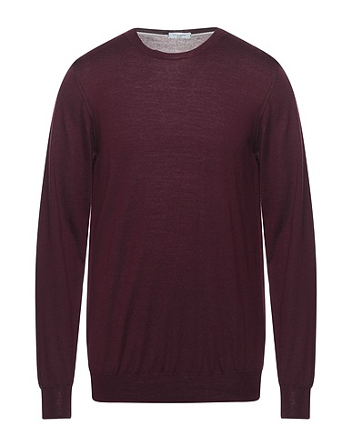 PAOLO PECORA Sweater Plum 100% Wool