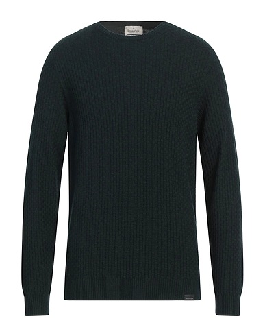 BROOKSFIELD Jumper Dark green 35% Polyamide, 30% Viscose, 30% Wool, 5% Cashmere