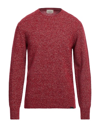 BROOKSFIELD Jumper Brick red 85% Virgin Wool, 15% Polyamide