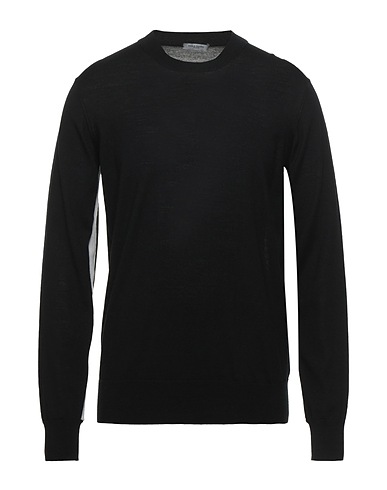 PAOLO PECORA Jumper Black 100% Wool