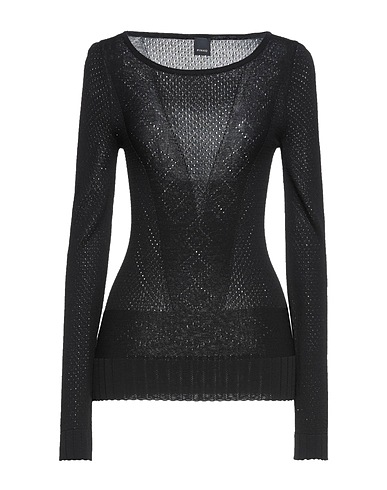 PINKO Jumper Black 80% Viscose, 20% Polyamide