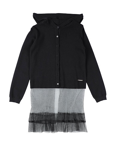 TWINSET Cardigan Nero 52% Viscosa, 30% Poliestere, 18% Poliammide