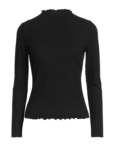 ONLY Jumper OUR STORY Black 63% Polyester, 32% Viscose, 5% Elastane