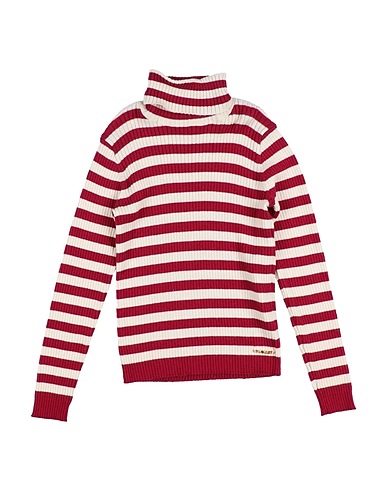 TWINSET Rollkragenpullover Bordeaux 52% Viskose, 48% Polyamid