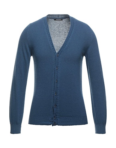 EXIBIT Cardigan Blue 80% Wool, 20% Polyamide