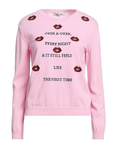 VALENTINO GARAVANI Jumper Pink 70% Virgin Wool, 30% Cashmere, Cotton