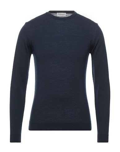 WOOL & CO Jumper Midnight blue 100% Merino Wool