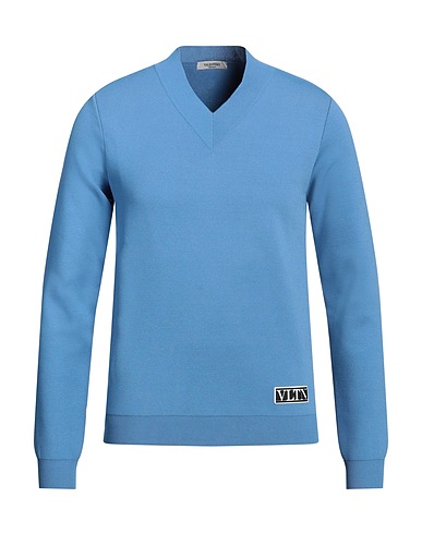 VALENTINO GARAVANI Sweater Pastel blue 83% Viscose, 17% Polyester