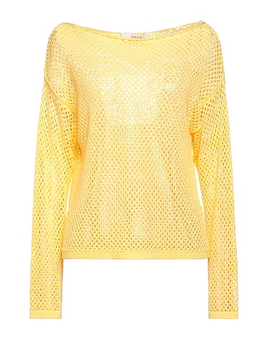 JUCCA Pullover Gelb 80% Viskose, 20% Polyester