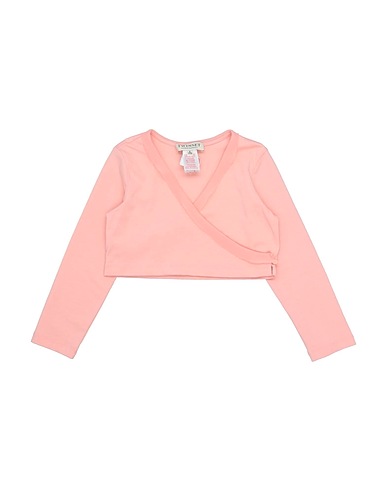 TWINSET Shrug Pink 95% Cotton, 5% Elastane