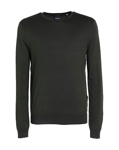 ONLY & SONS Jumper Dark green 78% Livaeco by Birla Cellulose™, 22% Polyester