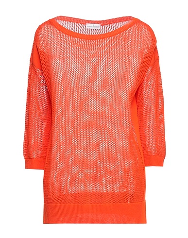 BRUNO MANETTI Pullover Arancione 100% Cotone
