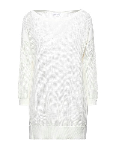 BRUNO MANETTI Jumper Ivory 100% Cotton