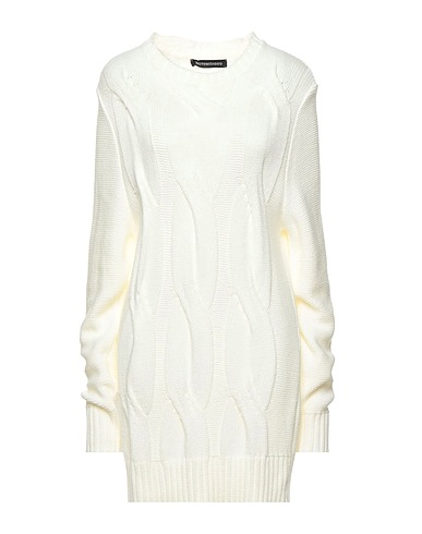 NOVESETTEZERO Jumper White 100% Acrylic