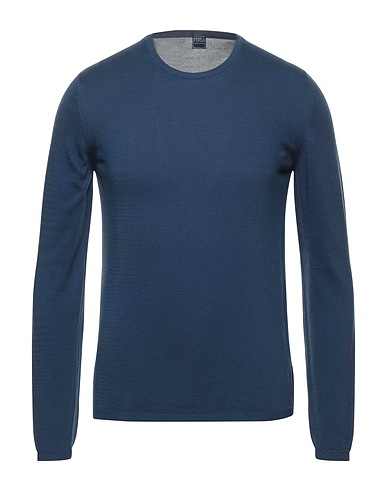 FEDELI Jumper Blue 100% Cotton