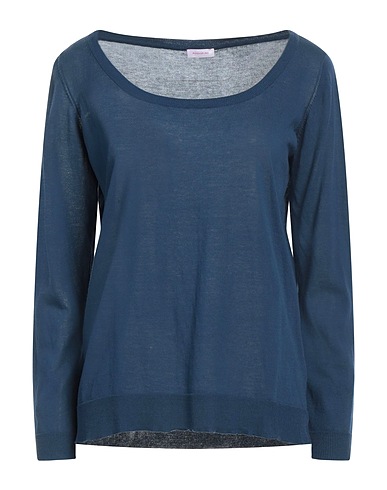 ROSSOPURO Jumper Navy blue 100% Cotton