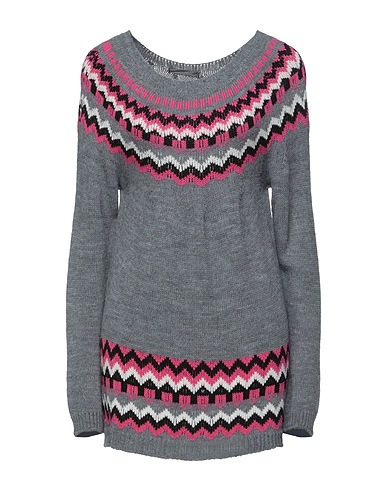 AMELIE RÊVEUR Pullover Gris clair 50% Acrylique, 30% Polyamide, 20% Viscose