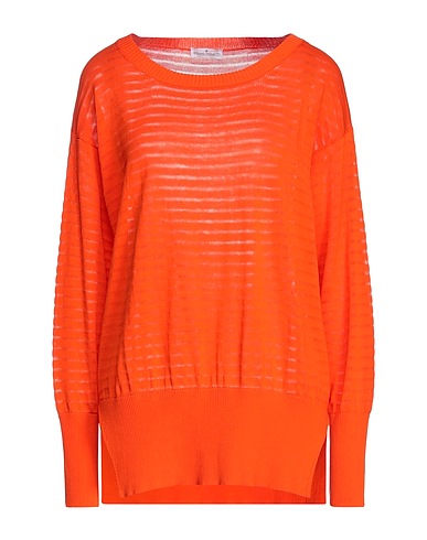 BRUNO MANETTI Pullover Arancione 100% Cotone