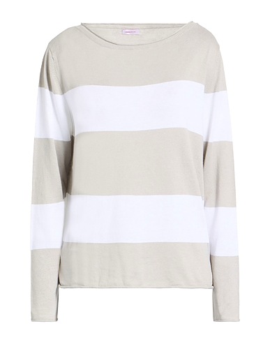 ROSSOPURO Pullover Hellgrau 100% Baumwolle