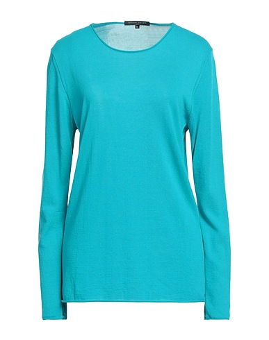 BRIAN DALES Sweater Turquoise 100% Cotton
