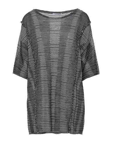 KANGRA Pullover Nero 70% Cotone, 24% Viscosa, 6% Poliestere
