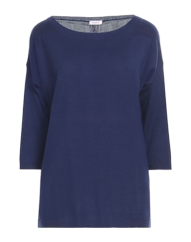 ROSSOPURO Pullover BLU NAVY 100% Cotone