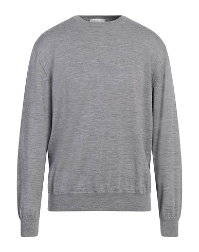 ALESSANDRO LUPPI Jumper Grey 100% Merino Wool